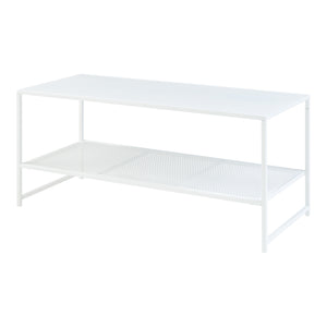 Konferenční stolek Ruokolahti ocel 102x43x46cm [en.casa]