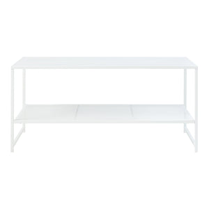 Konferenční stolek Ruokolahti ocel 102x43x46cm [en.casa]