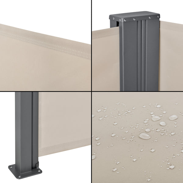 [pro.tec]® Dvojitý paraván - clona AASA-38xx