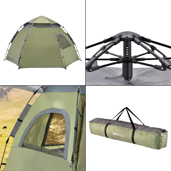 Stanový stan Nybro Pop Up kupolový stan 240x205x140cm v různých barvách [pro.tec]