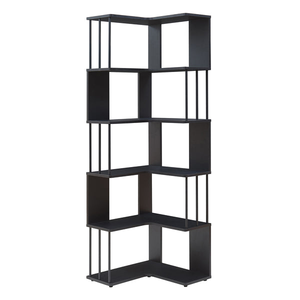 Rohová police Afrel 160x54x54 cm [en.casa]
