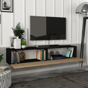 Televizní skříň Toivakka 135x31x25cm v různých barvách [en.casa]
