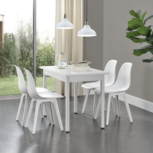 [en.casa]® Jídelní set 1x HTBT-471X + 4x ABEN-024X