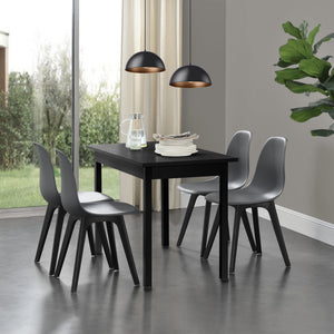 [en.casa]® Jídelní set 1x HTBT-471X + 4x ABEN-024X