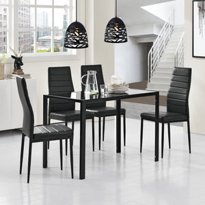 [en.casa]® Jídelní set 1+4 HTAT+HTCC