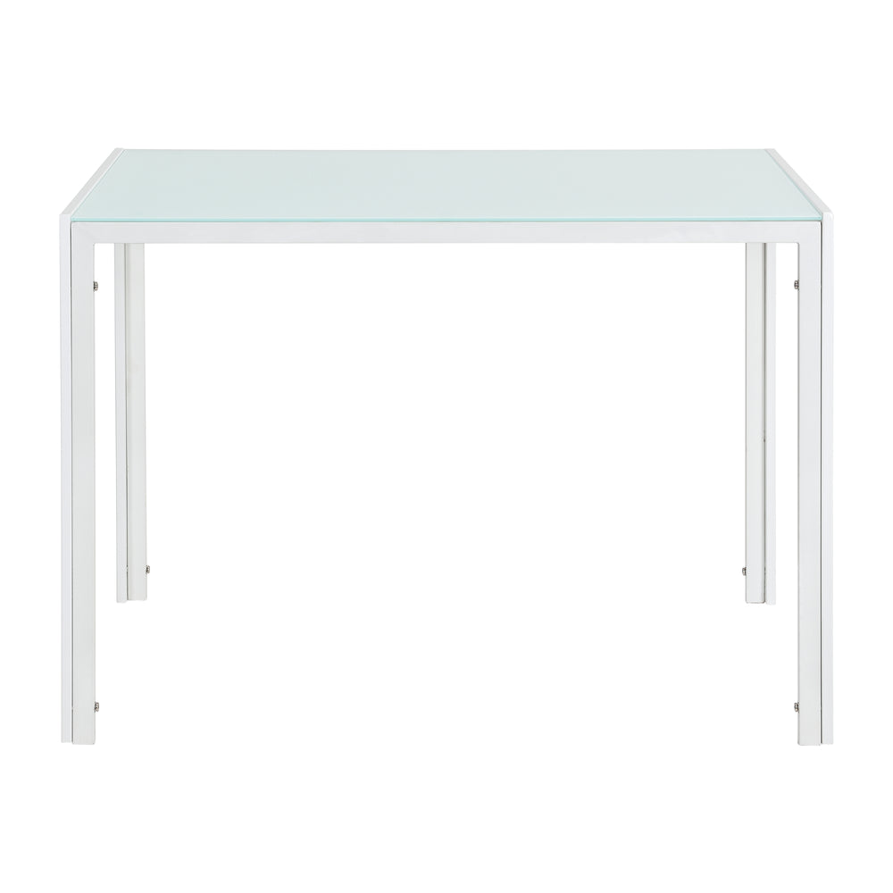 Esstisch Eschede 105x60x75 cm mit Tischplatte aus Glas in versch. Farben en.casa - premiumXL