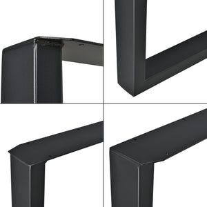 [en.casa]® Stolní nohy AATL-57xx obdélníkové