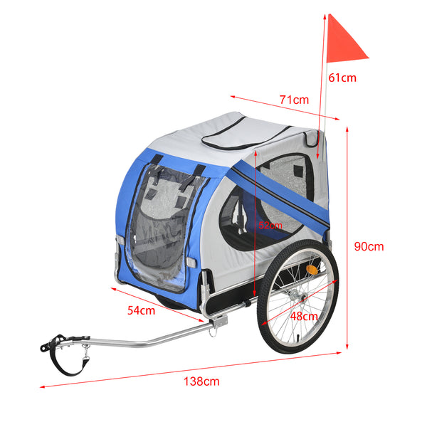 [pro.tec] Přepravní vozík za kolo ABBT-315X do 26 kg