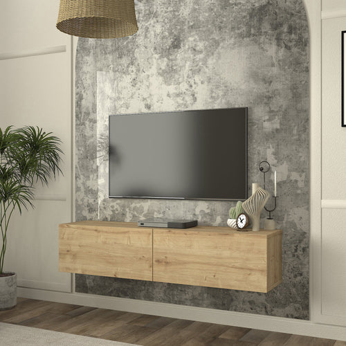 TV-Lowboard závěsné Nolven [en.casa]