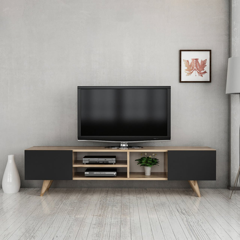 Fernsehtisch Assens 40 x 160 x 31 cm in versch. Farben [en.casa] - premiumXL