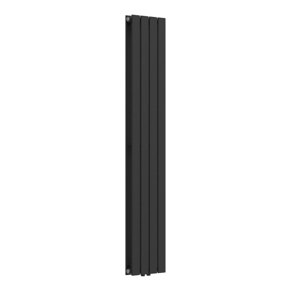 Designový radiátor Nore černý 160x30cm dvouvrstvý 1006W [neu.haus]