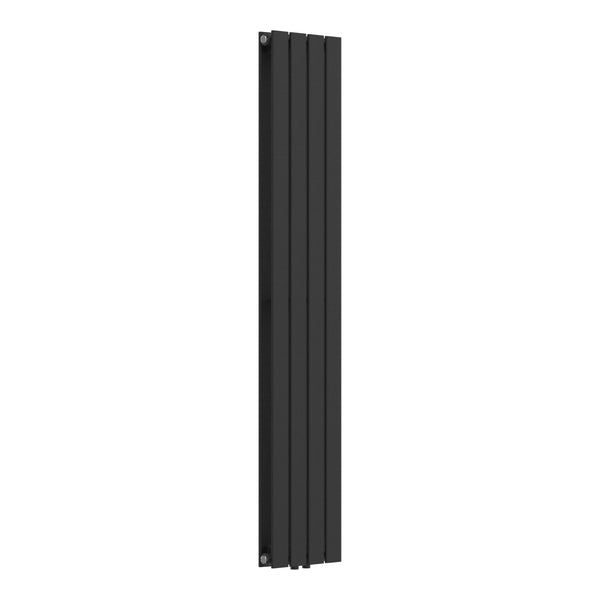 Designový radiátor Nore černý 160x30cm dvouvrstvý 1006W [neu.haus]