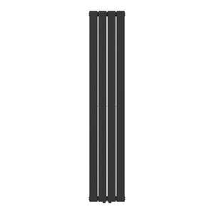 Designový radiátor Nore černý 160x30cm dvouvrstvý 1006W [neu.haus]