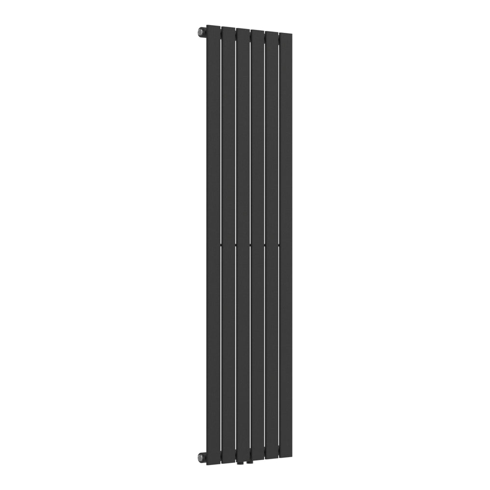 Designový radiátor Nore černý 160x45cm jednovrstvý 790W [neu.haus]