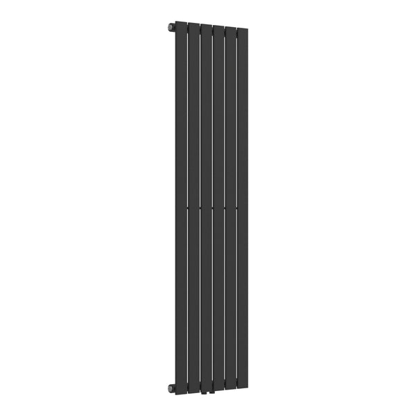 Designový radiátor Nore černý 160x45cm jednovrstvý 790W [neu.haus]