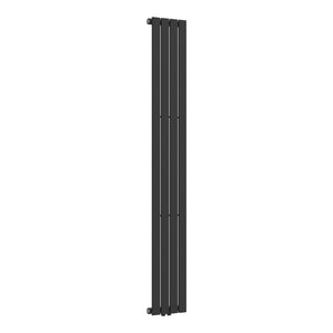 Designový radiátor Nore černý 180x30cm jednovrstvý 598W [neu.haus]
