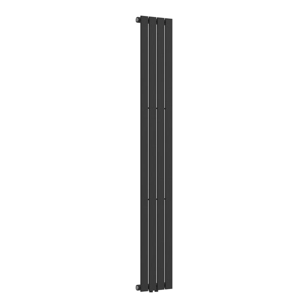 Designový radiátor Nore černý 180x30cm jednovrstvý 598W [neu.haus]