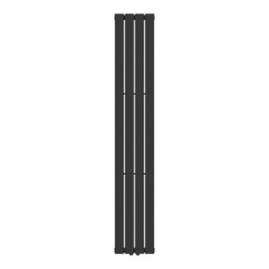 Designový radiátor Nore černý 180x30cm jednovrstvý 598W [neu.haus]