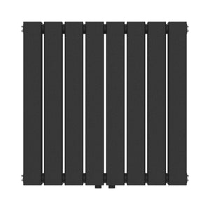Designový radiátor Nore černý 60x60cm dvouvrstvý 809W [neu.haus]