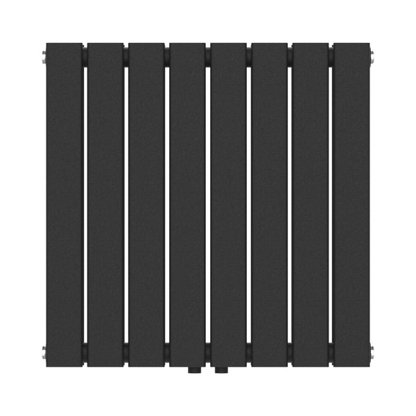Designový radiátor Nore černý 60x60cm dvouvrstvý 809W [neu.haus]