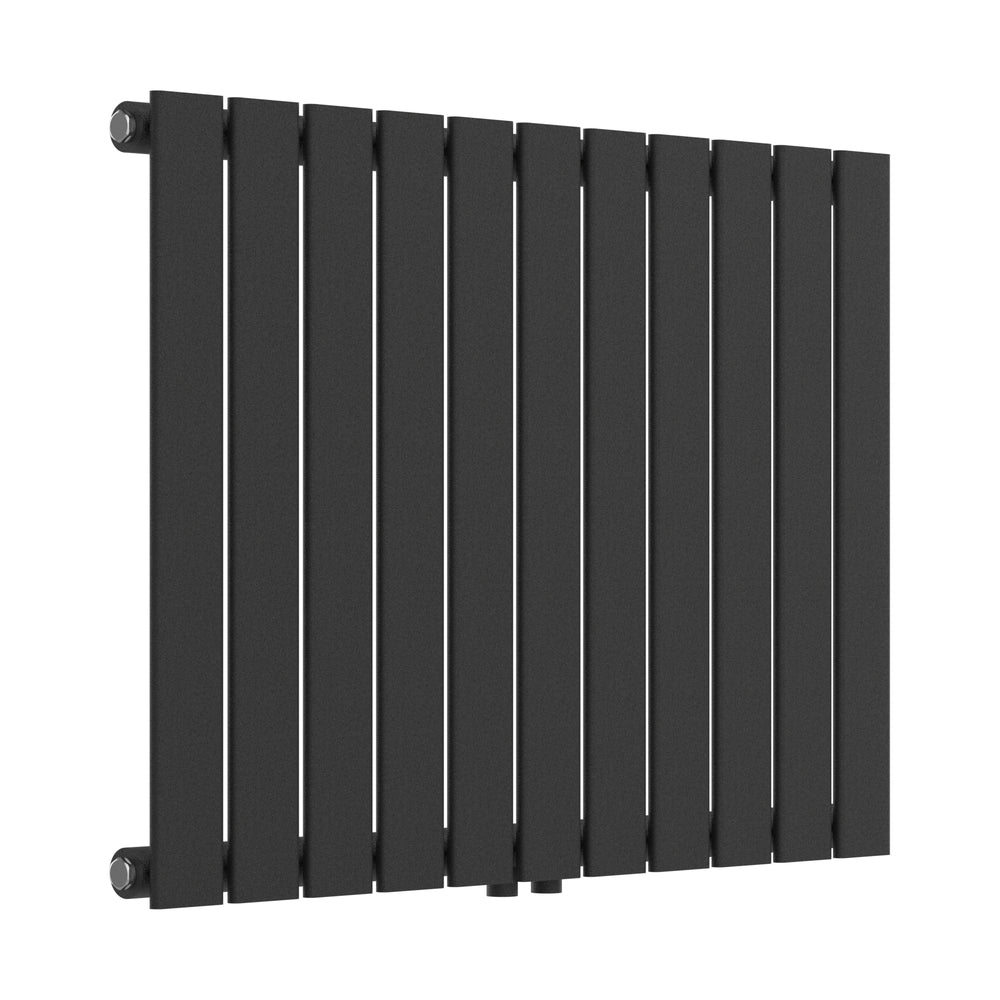 Designový radiátor Nore černý 60x80cm jednovrstvý 616W [neu.haus]