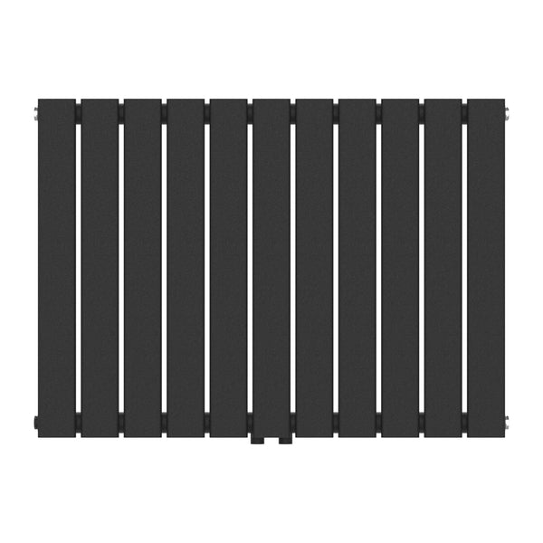 Designový radiátor Nore černý 60x80cm jednovrstvý 616W [neu.haus]