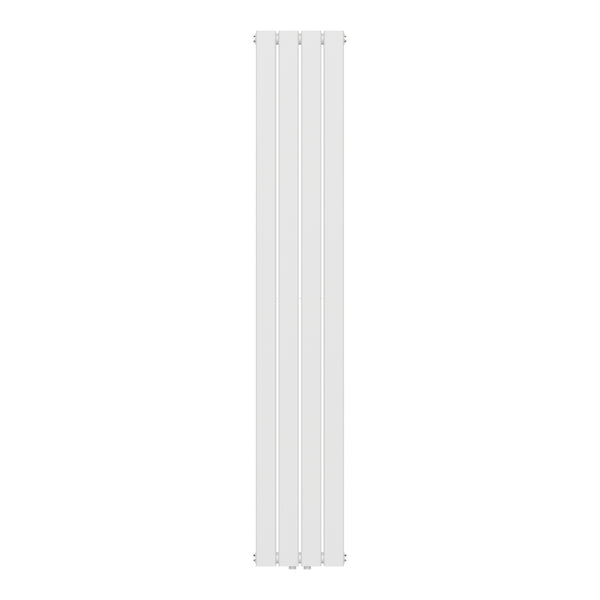 Designový radiátor Nore bílý 180x30cm dvouvrstvý 1122W [neu.haus]