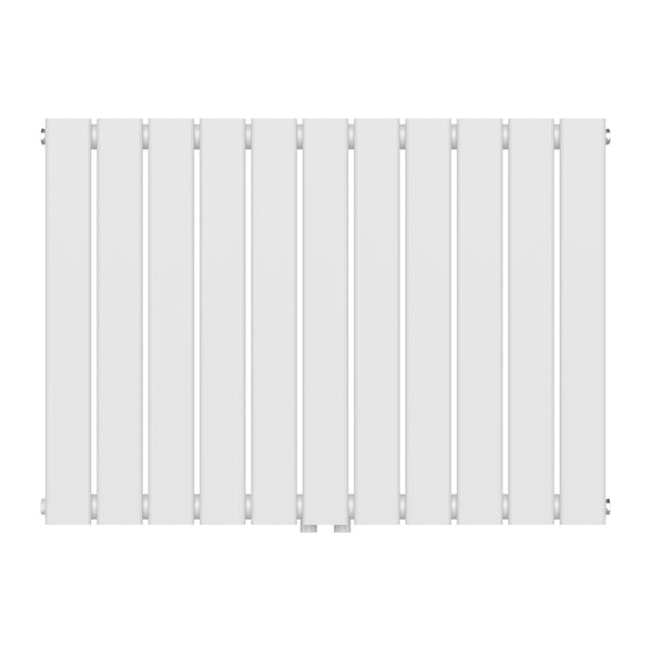 Designový radiátor Nore bílý 60x80cm jednovrstvý 616W [neu.haus]
