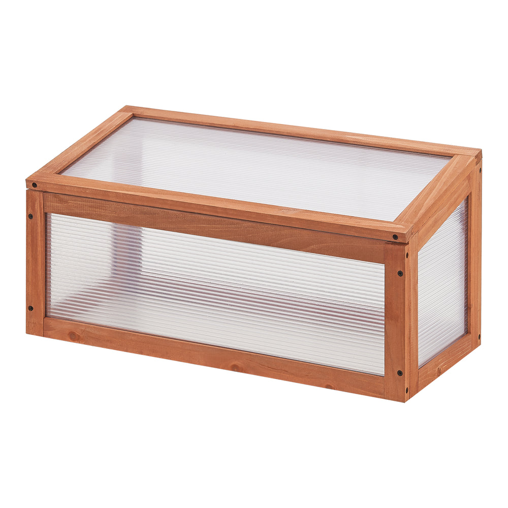 Skleník Laarbeek 60 x 30 cm borovicové dřevo [casa.pro]