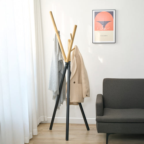 Věšák na oděvy Laerdal 172x49x49 cm ocel [en.casa]