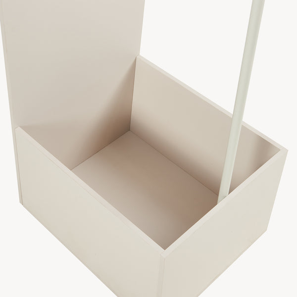 Šatníkové zrcadlo 2-v-1 Saden 165x40x51 cm [en.casa]