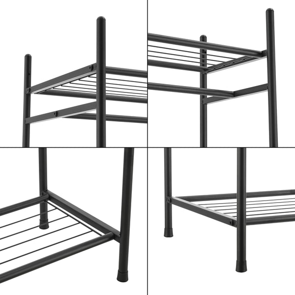 Černé věšáky na oděvy různé modely [en.casa]