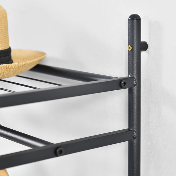 Černé věšáky na oděvy různé modely [en.casa]