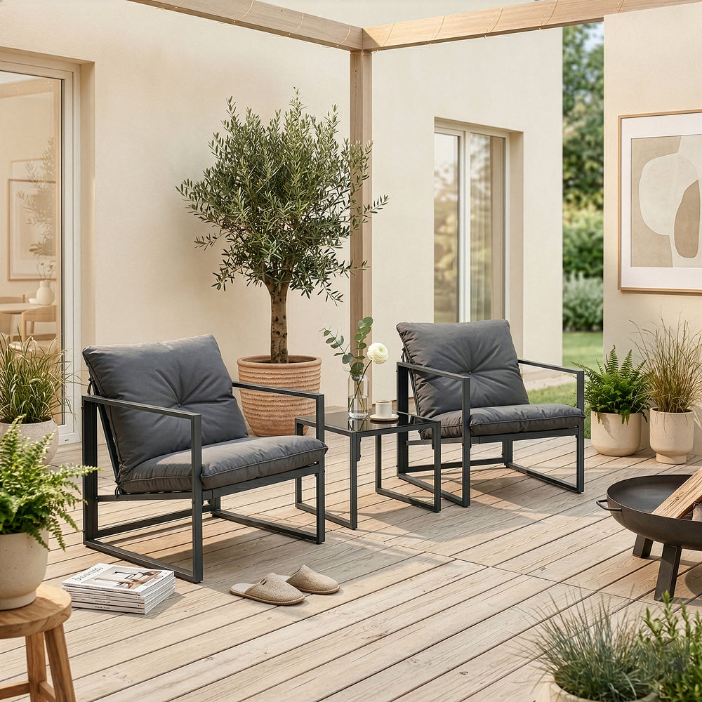 Lounge set Karg 3-dílný [casa.pro]