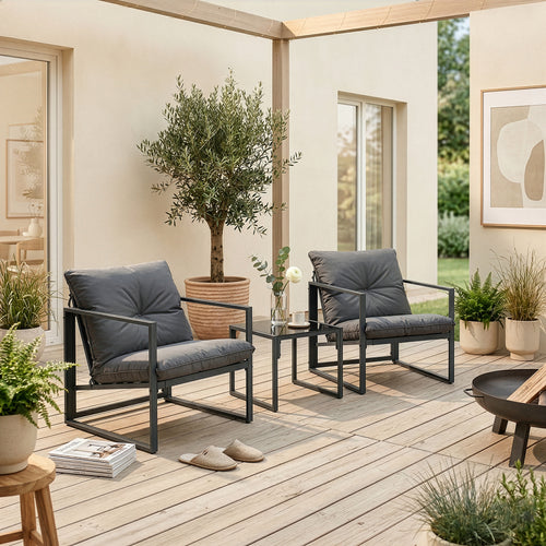 Lounge set Karg 3-dílný [casa.pro]