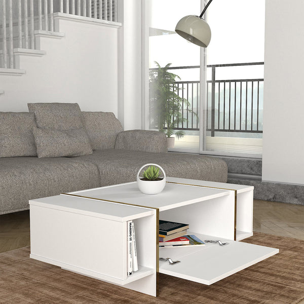 Konferenční stolek Tavak 104x60x38 cm [en.casa]