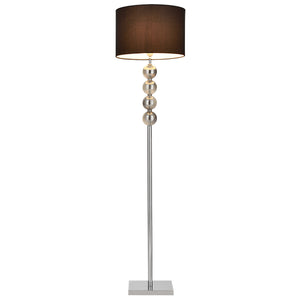 Stehleuchte Spheridern 1x E27 Ø 37,5 x 155 cm Chrom/Schwarz lux.pro - premiumXL