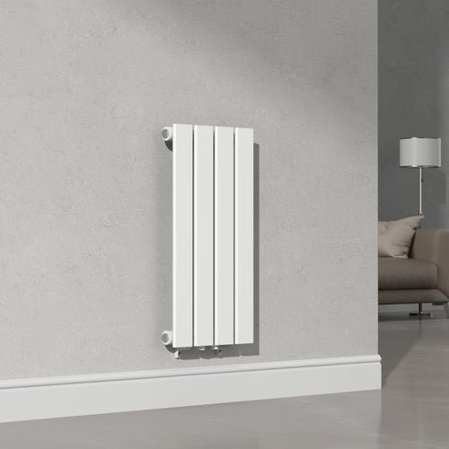 Designový radiátor Nore bílý 60x30cm jednovrstvý 249W [neu.haus]