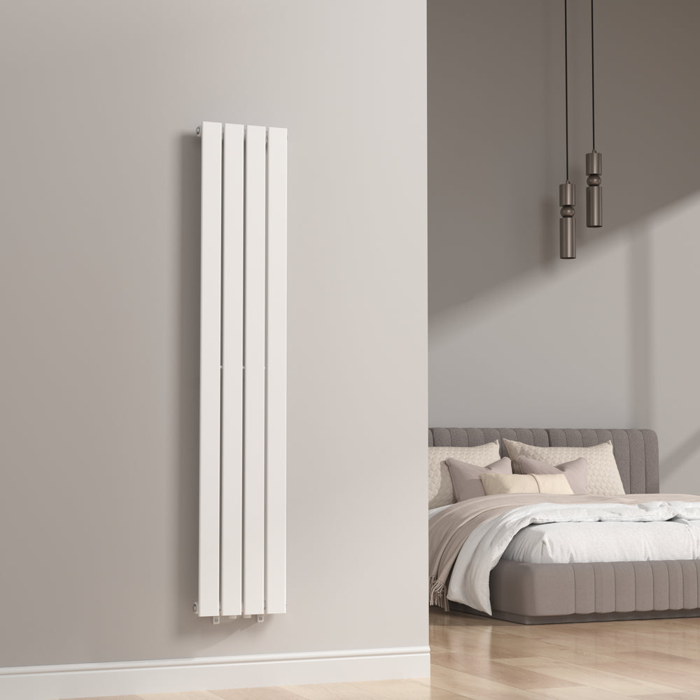 Designový radiátor Nore bílý 160x30cm jednovrstvý 540W [neu.haus]