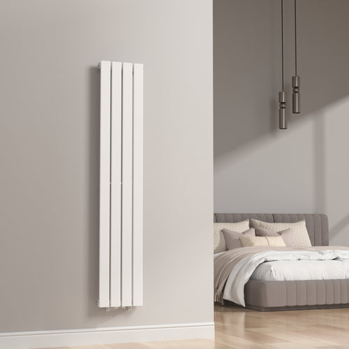Designový radiátor Nore bílý 160x30cm jednovrstvý 540W [neu.haus]