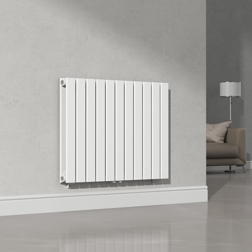 Designový radiátor Nore bílý 60x80cm dvojitá vrstva 1097W [neu.haus]