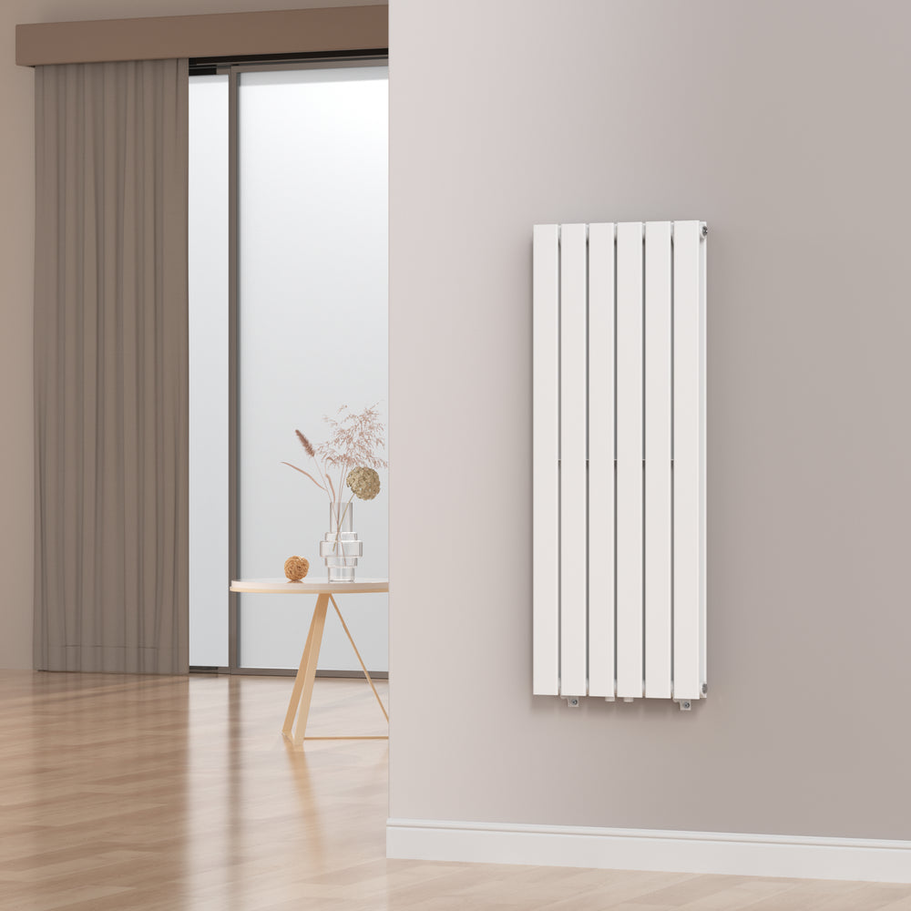 Designový radiátor Nore bílý 120x45cm dvouvrstvý 1140W [neu.haus]