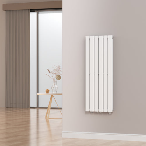 Designový radiátor Nore bílý 120x45cm dvouvrstvý 1140W [neu.haus]