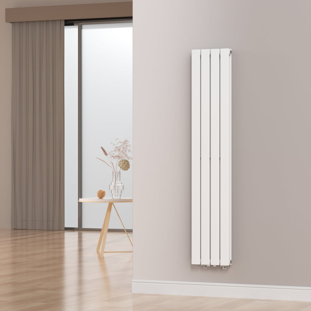 Designový radiátor Nore bílý 160x30cm dvouvrstvý 1006W [neu.haus]