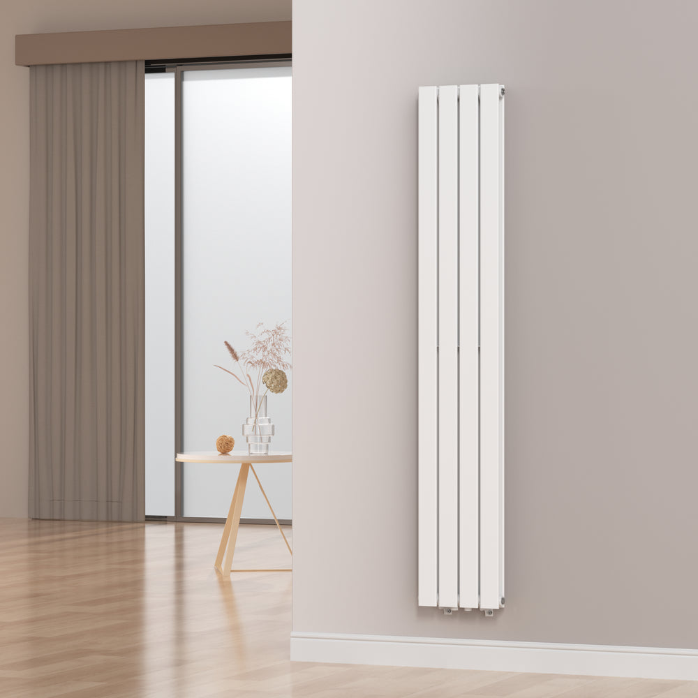 Designový radiátor Nore bílý 180x30cm dvouvrstvý 1122W [neu.haus]