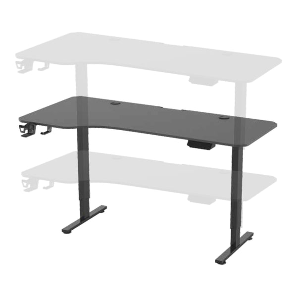 Výškově nastavitelný stůl Oxnard elektrický 160x75cm v různých barvách [pro.tec]