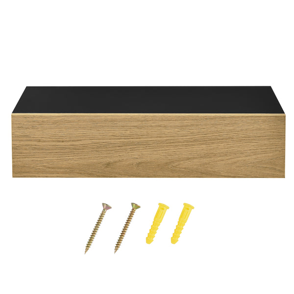 [en.casa]® Noční stolek na zeď ABWD-01X4