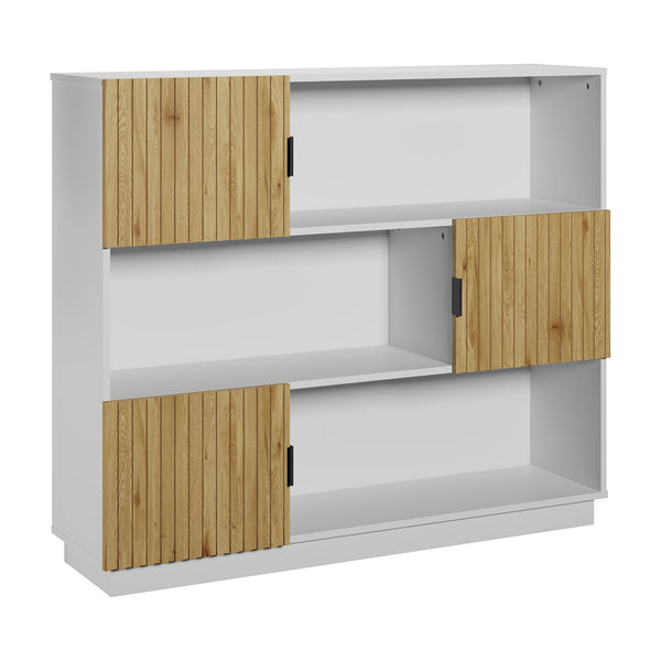 Knihovna Verhundar 102x120x30 cm [en.casa]