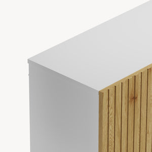 Knihovna Verhundar 102x120x30 cm [en.casa]