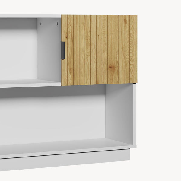 Knihovna Verhundar 102x120x30 cm [en.casa]